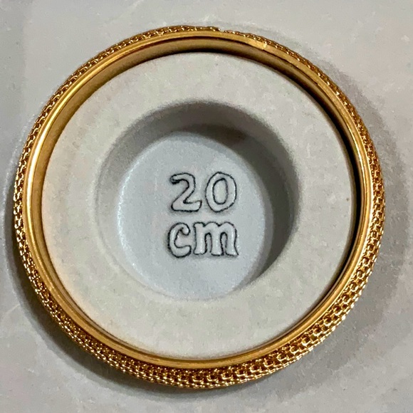 Mesh & Rhinestone Heart Bangles - Picture 4 of 7